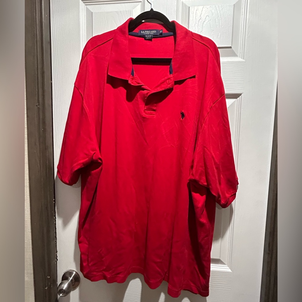 U.S. Polo Assn. Vibrant Red Polo Shirt